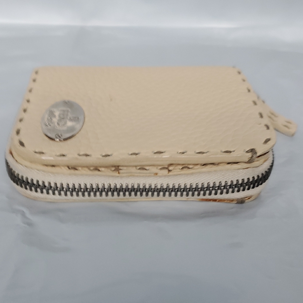 FENDI Selleria Cream Leather Wallet - Picture 15 of 15